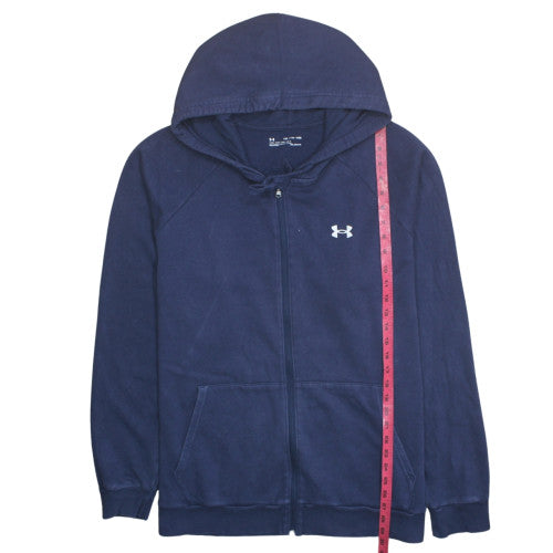 Under Armour Men's Blue 2XL Full Zip Fleece Hoodie