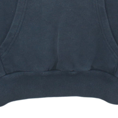 Adidas Womens Black Hoodie Size 10 Pullover Hooded Sweatshirt