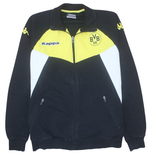 Kappa Men’s Black Full Zip BVB Logo Sweatshirt Size L