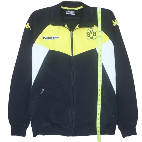 Kappa Men’s Black Full Zip BVB Logo Sweatshirt Size L