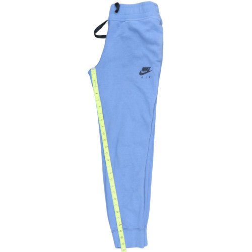 Nike Air Men's Blue Jogger Trousers Size S Elastic Waist Logo