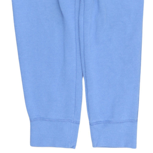 Nike Air Men's Blue Jogger Trousers Size S Elastic Waist Logo