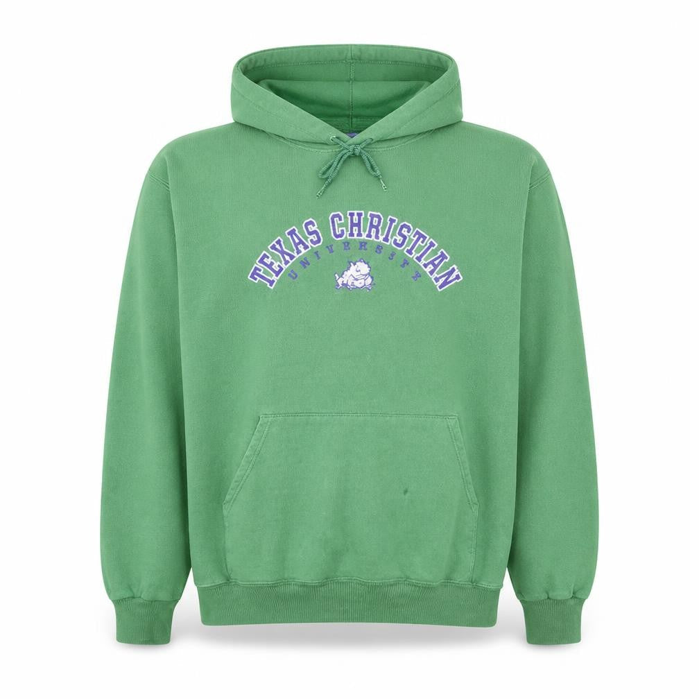Champion Men's Green Texas Christian University Pullover Hoodie XL