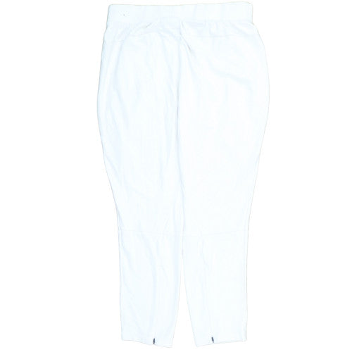 Adidas Womens White Jogger Trousers Size L Lightweight Sports Pants