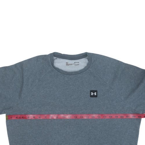 Under Armour Men’s Grey Crew Neck Pullover Sweatshirt M
