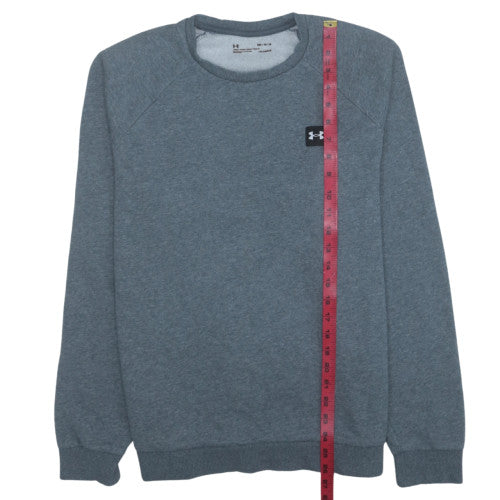 Under Armour Men’s Grey Crew Neck Pullover Sweatshirt M