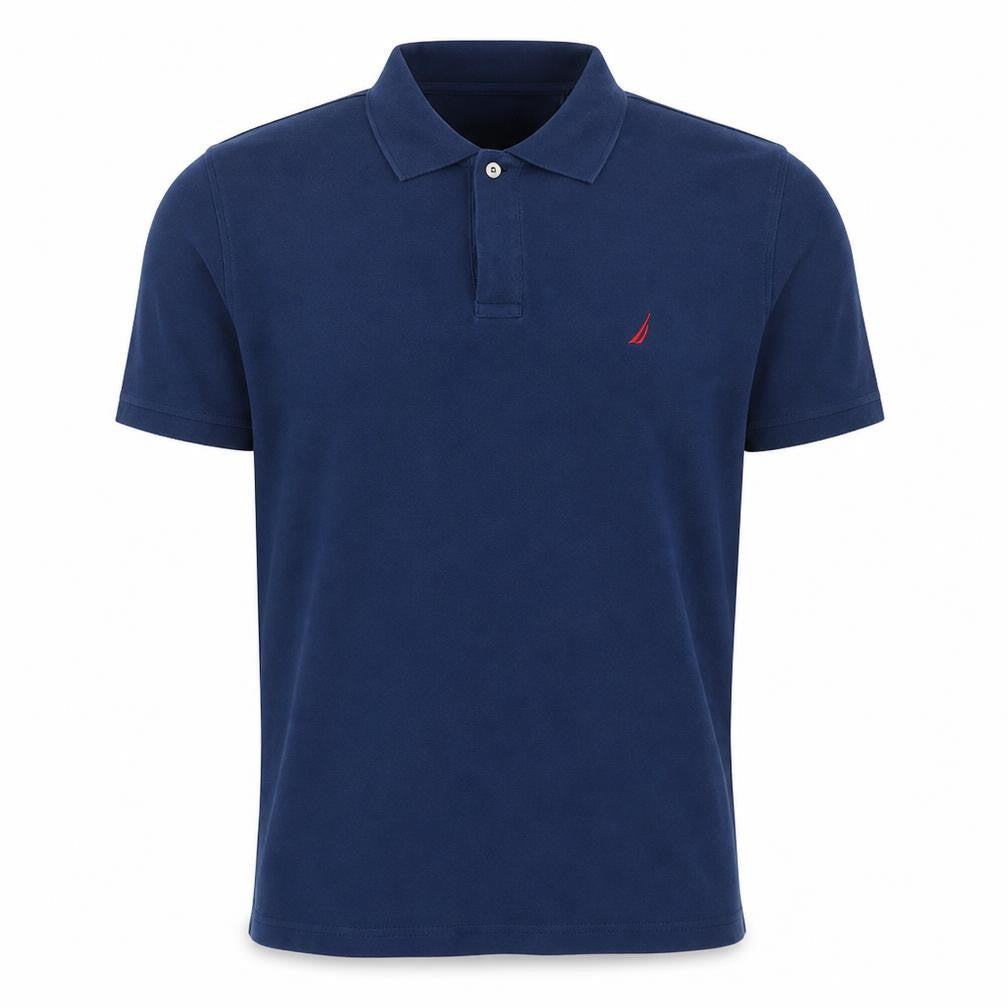 Nautica Men's Blue XL True Deck Cotton Polo Shirt