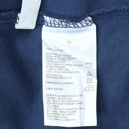 Nautica Men's Blue XL True Deck Cotton Polo Shirt