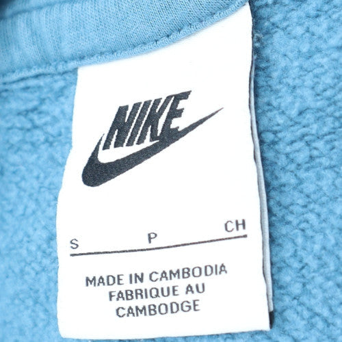 Nike Men Blue Pullover Hoodie Small Tuned for Tottenham Fleece