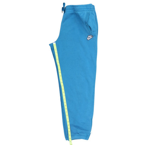 Nike Men's Blue Jogger Sweatpants L Regular Fleece Tapered
