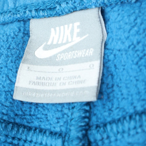 Nike Men's Blue Jogger Sweatpants L Regular Fleece Tapered