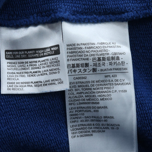 Levi's Men's Blue Relaxed Fit Pullover Hoodie XS