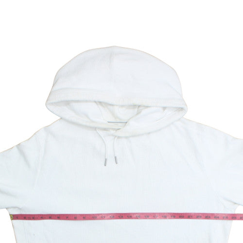 Calvin Klein Jeans Men's White Pullover Hoodie 2XL