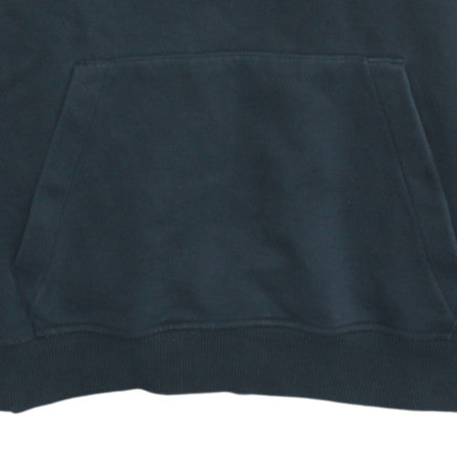 Puma Womens Black Pullover Hoodie M Cotton Blend Logo Hooded Sweatshirt