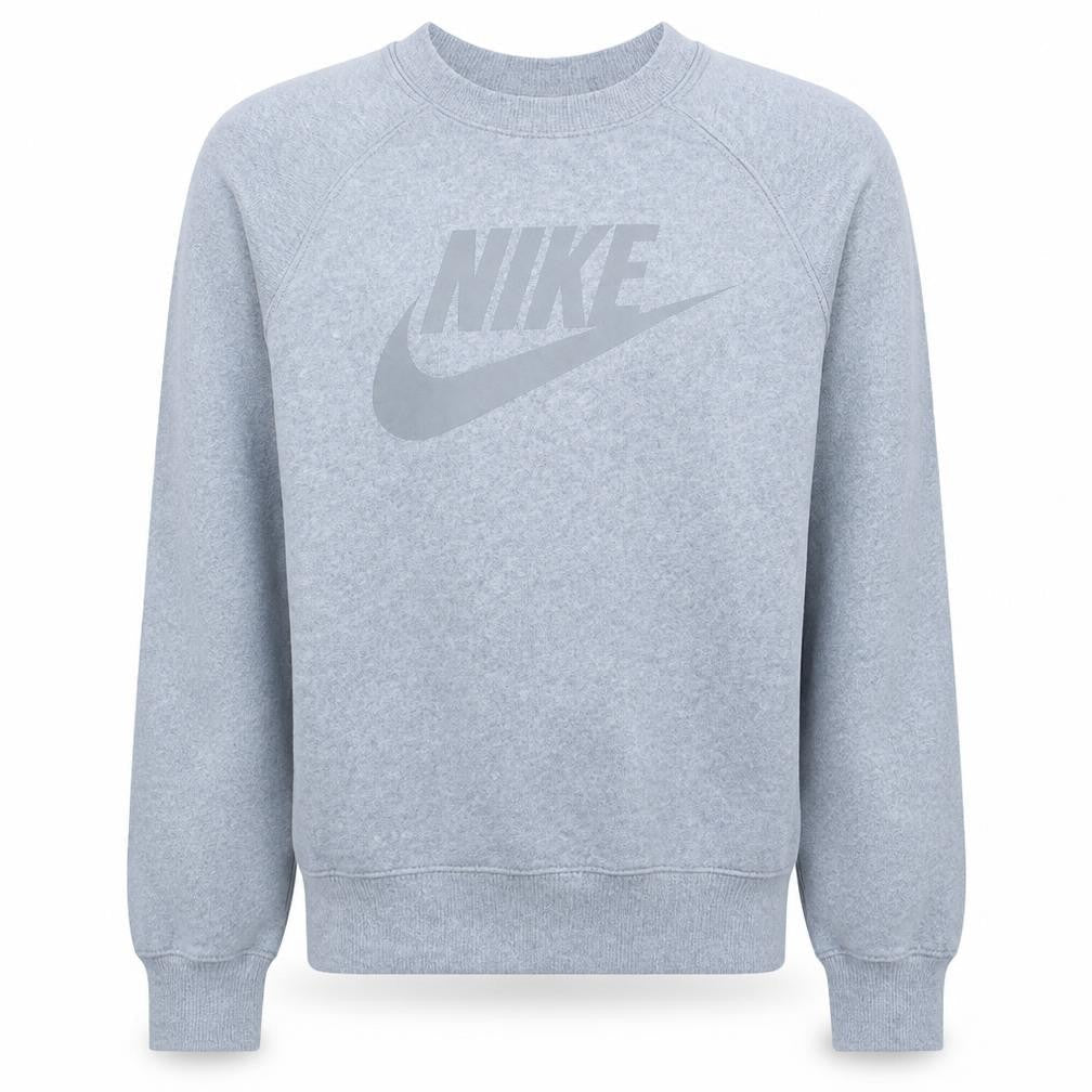 Nike Men's Grey Small Pullover Crew Neck Sweatshirt
