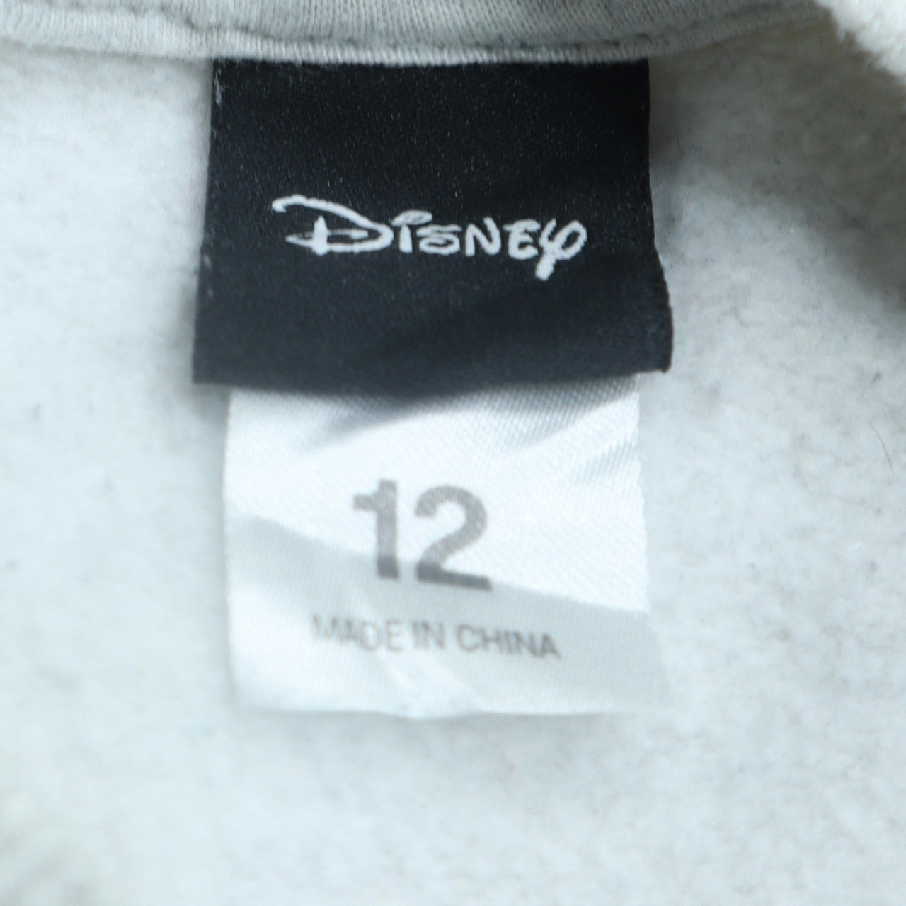 Disney Women Grey Mickey Mouse Graphic Sweatshirt Size 12