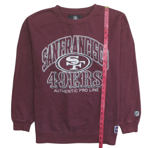 NFL San Francisco 49ers Men's Burgundy Graphic Sweatshirt M