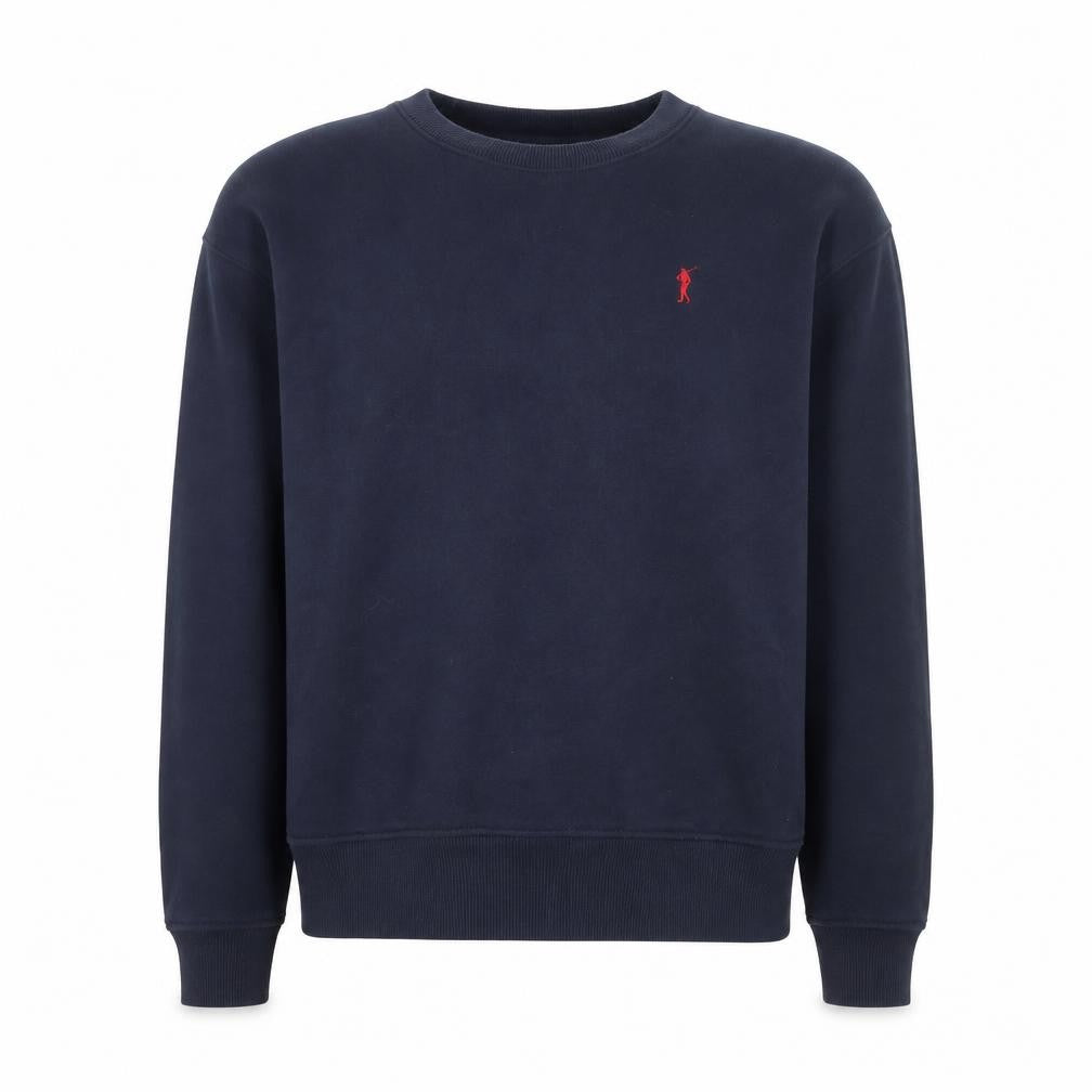 Polo Club Men's Blue Crew Neck Pullover Sweatshirt M