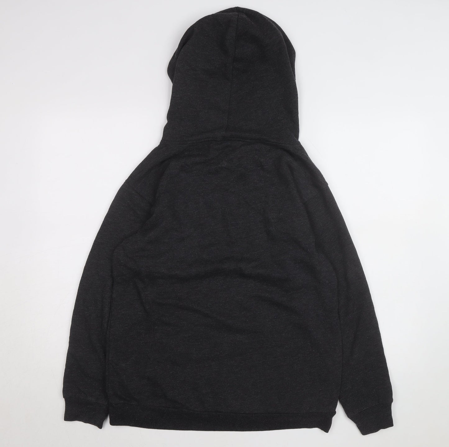 Victoria's Secret PINK Womens Charcoal Pullover Hoodie XS Fleece Lined