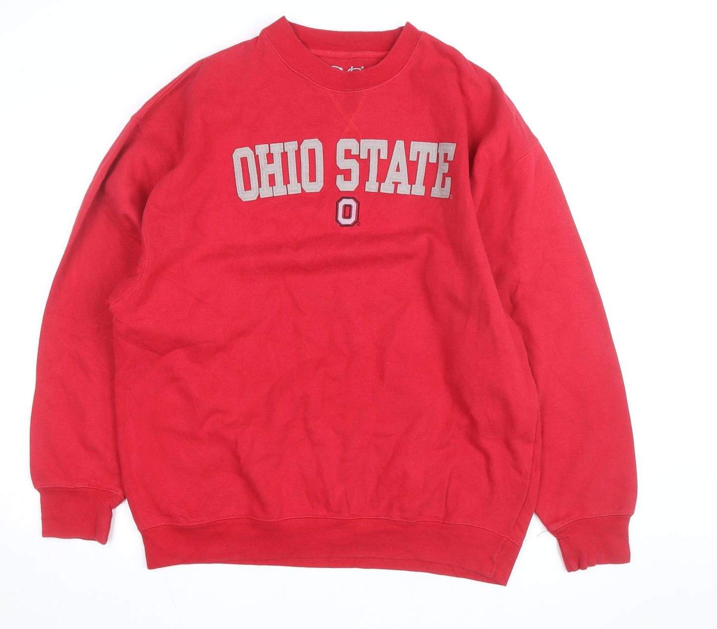 Old Varsity Brand Men’s Red XL Pullover Sweatshirt Ohio State