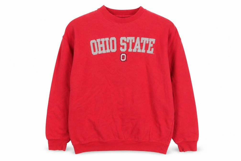 Old Varsity Brand Men’s Red XL Pullover Sweatshirt Ohio State