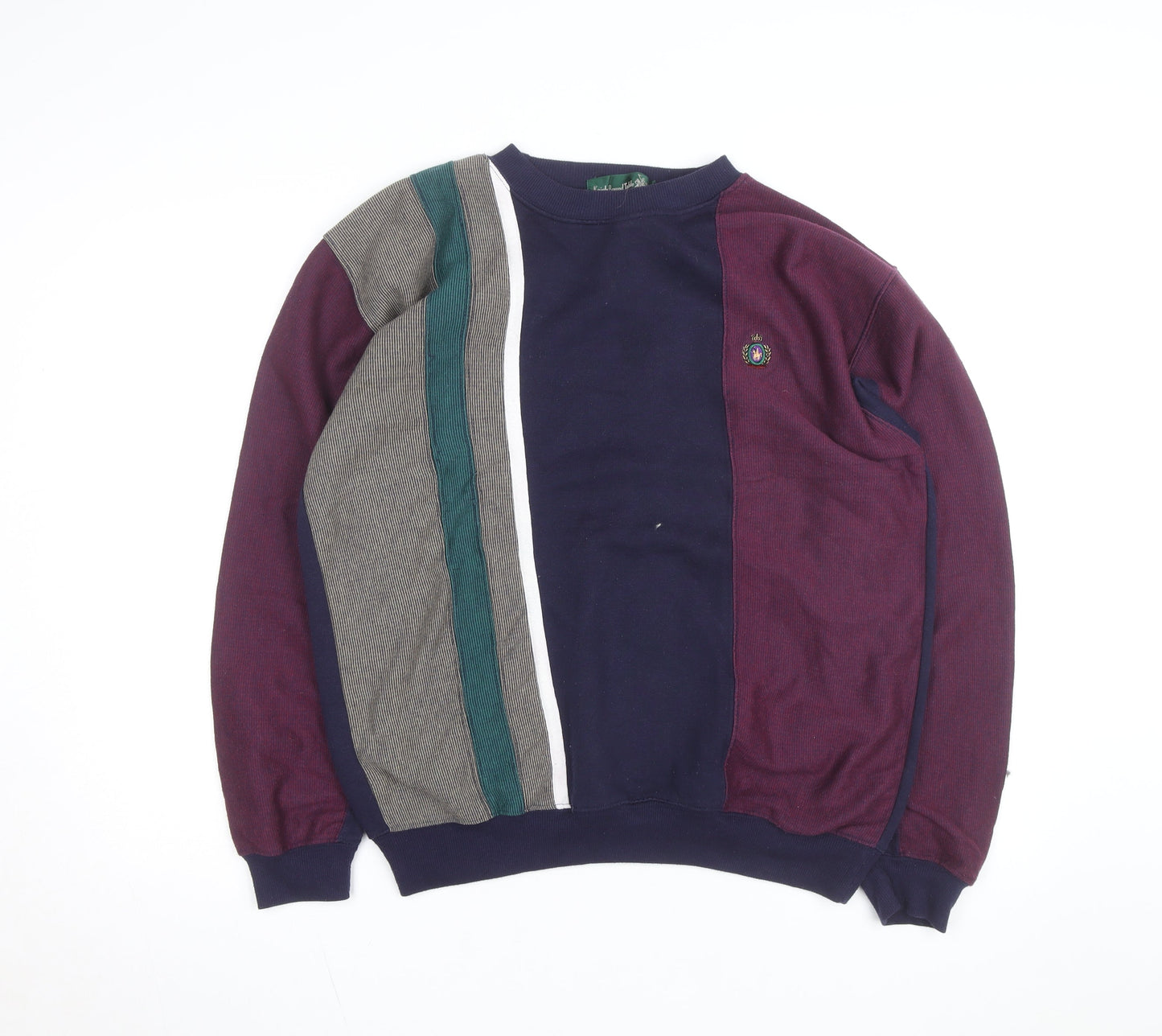 Knights of Round Table Men's Multicoloured Crew Neck Sweatshirt M Retro Style