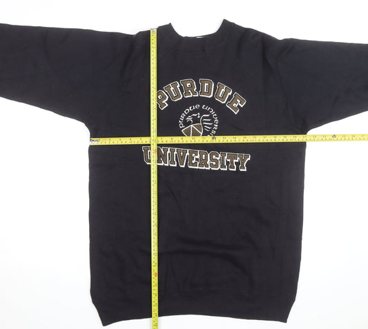 Champion Men's Black XL Pullover Purdue University Sweatshirt