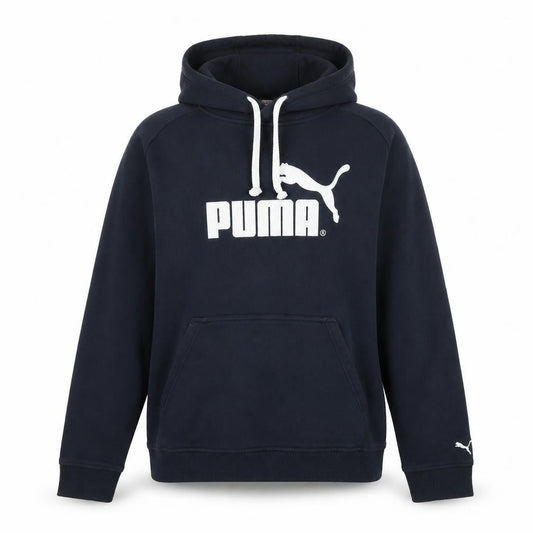 Puma Women Black Pullover Hoodie UK 16 DryCELL Logo Sweatshirt