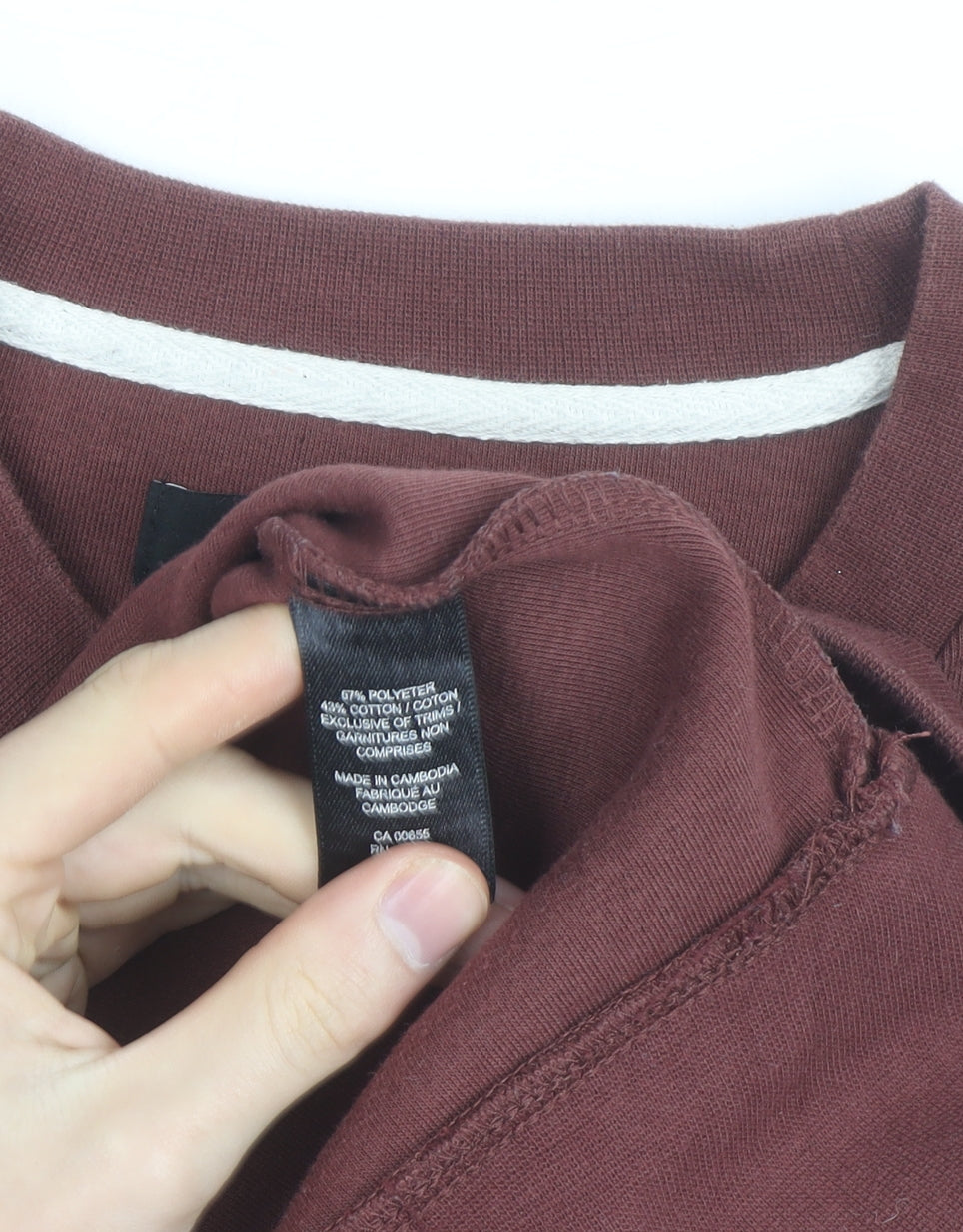 RW&CO Men’s Brown Crew Neck Pullover Sweatshirt Size L