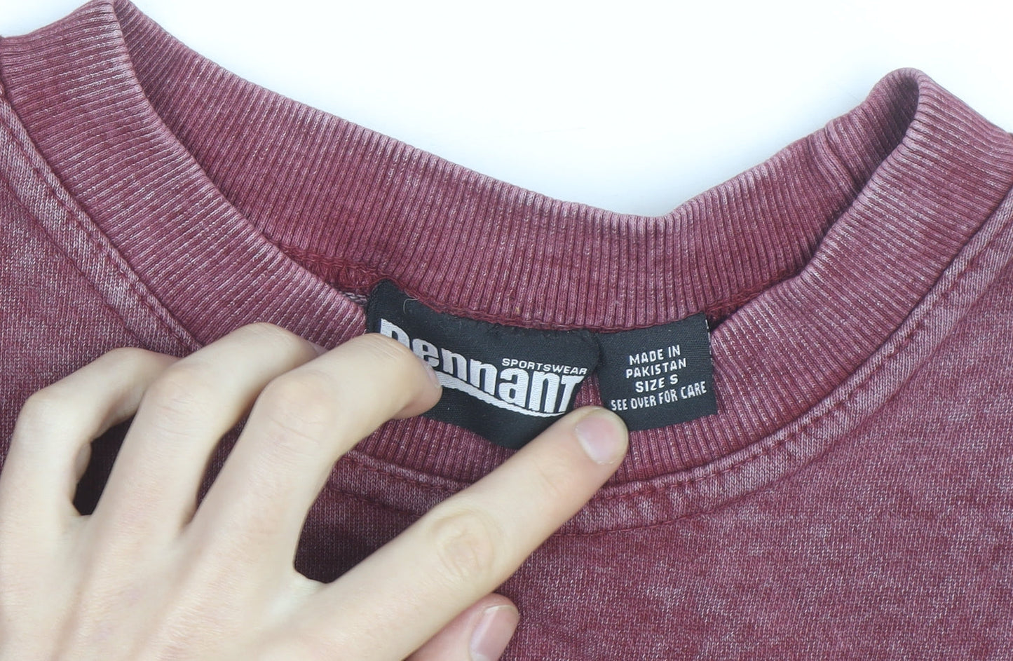 Pennant Men’s Red Nutley Wrestling Pullover Sweatshirt S
