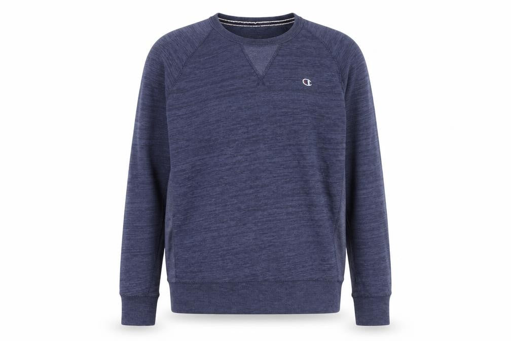 Champion Men's Blue XL Pullover Sweatshirt Crew Neck Athletic Jersey