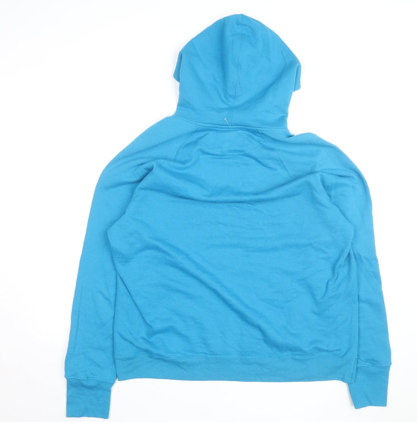Champion Men’s Blue Pullover Hoodie 2XL Logo Fleece Sweatshirt