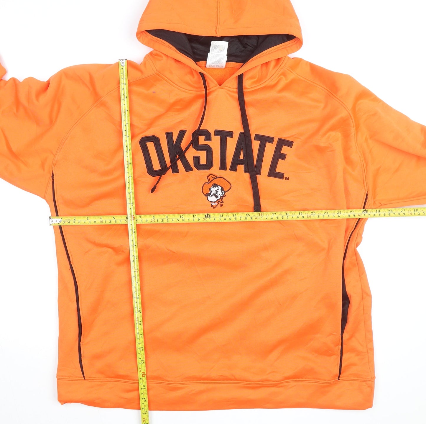 Knights Apparel Men’s Orange OKState XL Pullover Hoodie
