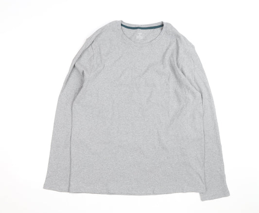 Marks and Spencer Men’s Grey XL Long Sleeve Pyjama Top