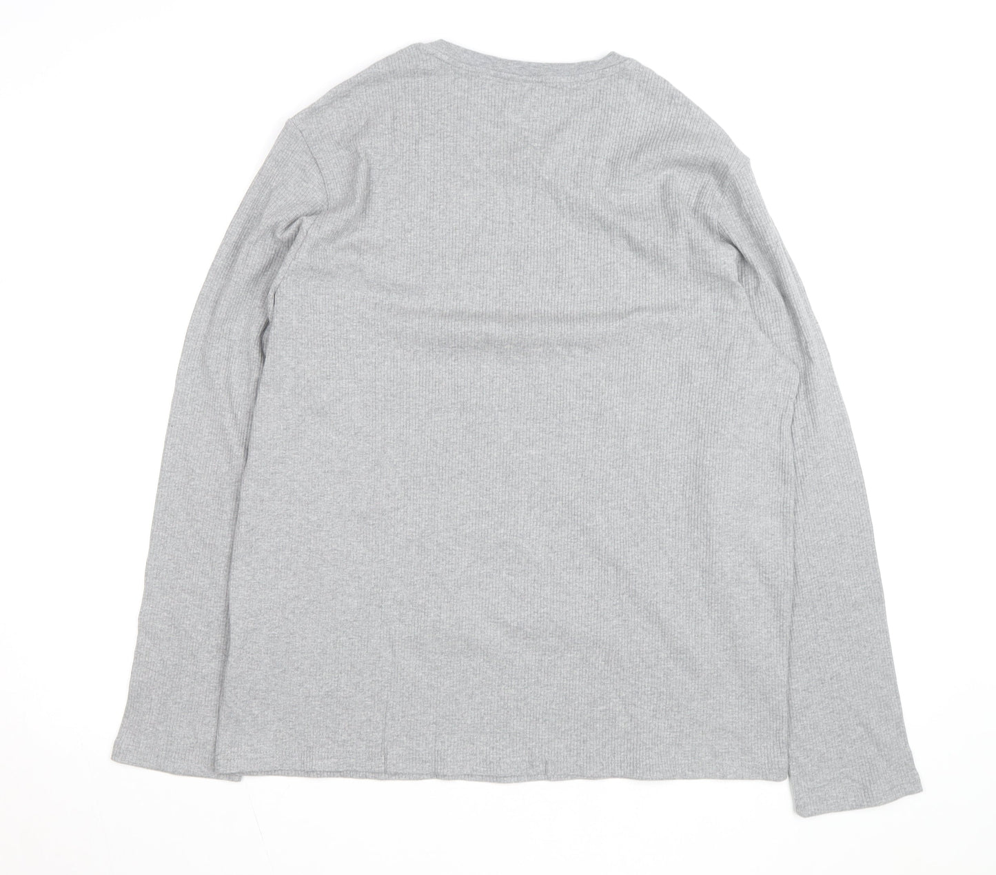 Marks and Spencer Men’s Grey XL Long Sleeve Pyjama Top