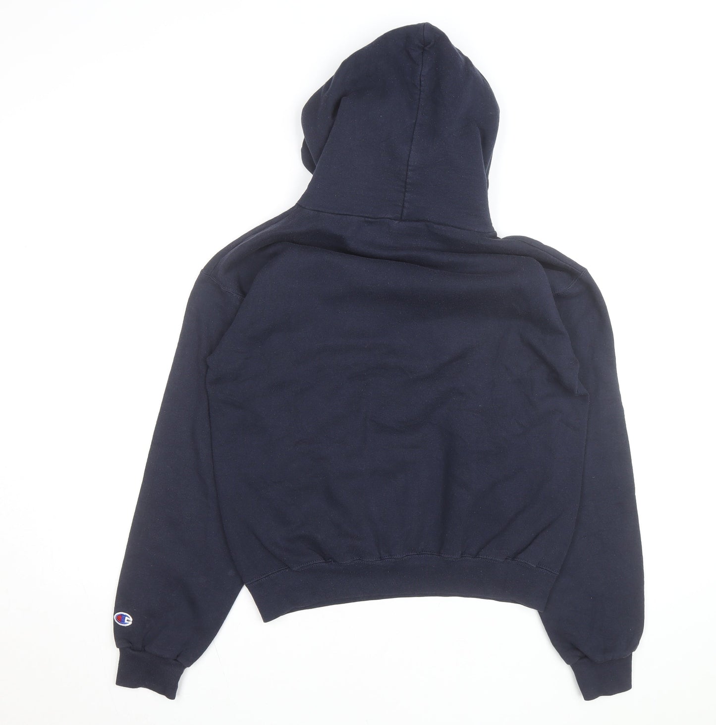 Champion Men's Blue Delaware Pullover Hoodie Size S Regular Fit