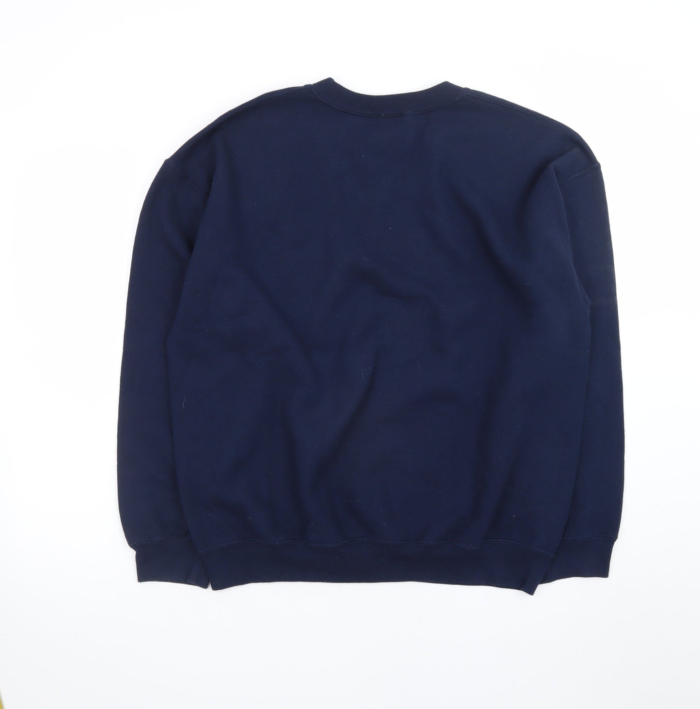 Cambridge University Navy Blue Women's L Sweatshirt Cotton Blend