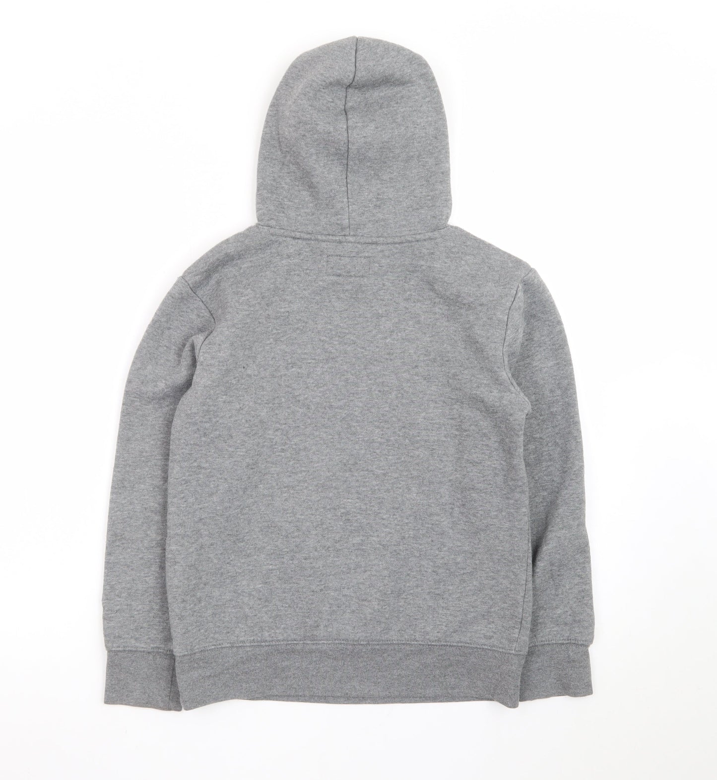 Jordan Boys Grey Hoodie Medium 10-12 Years Pullover Fleece Sweatshirt