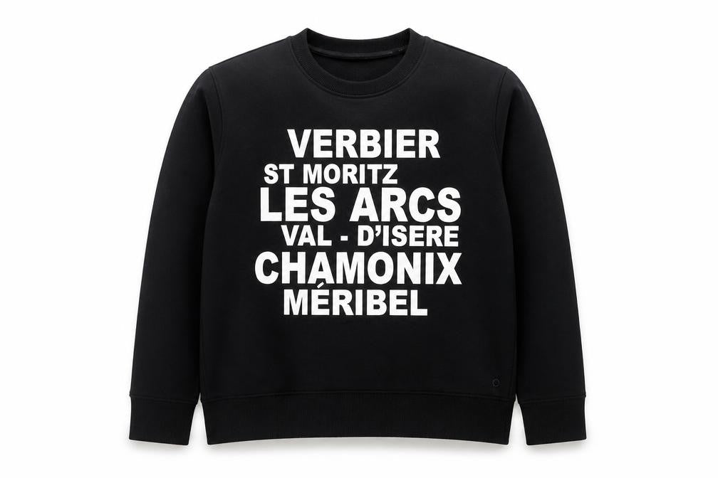 Marks & Spencer Mens Black Graphic Pullover Sweatshirt Size L