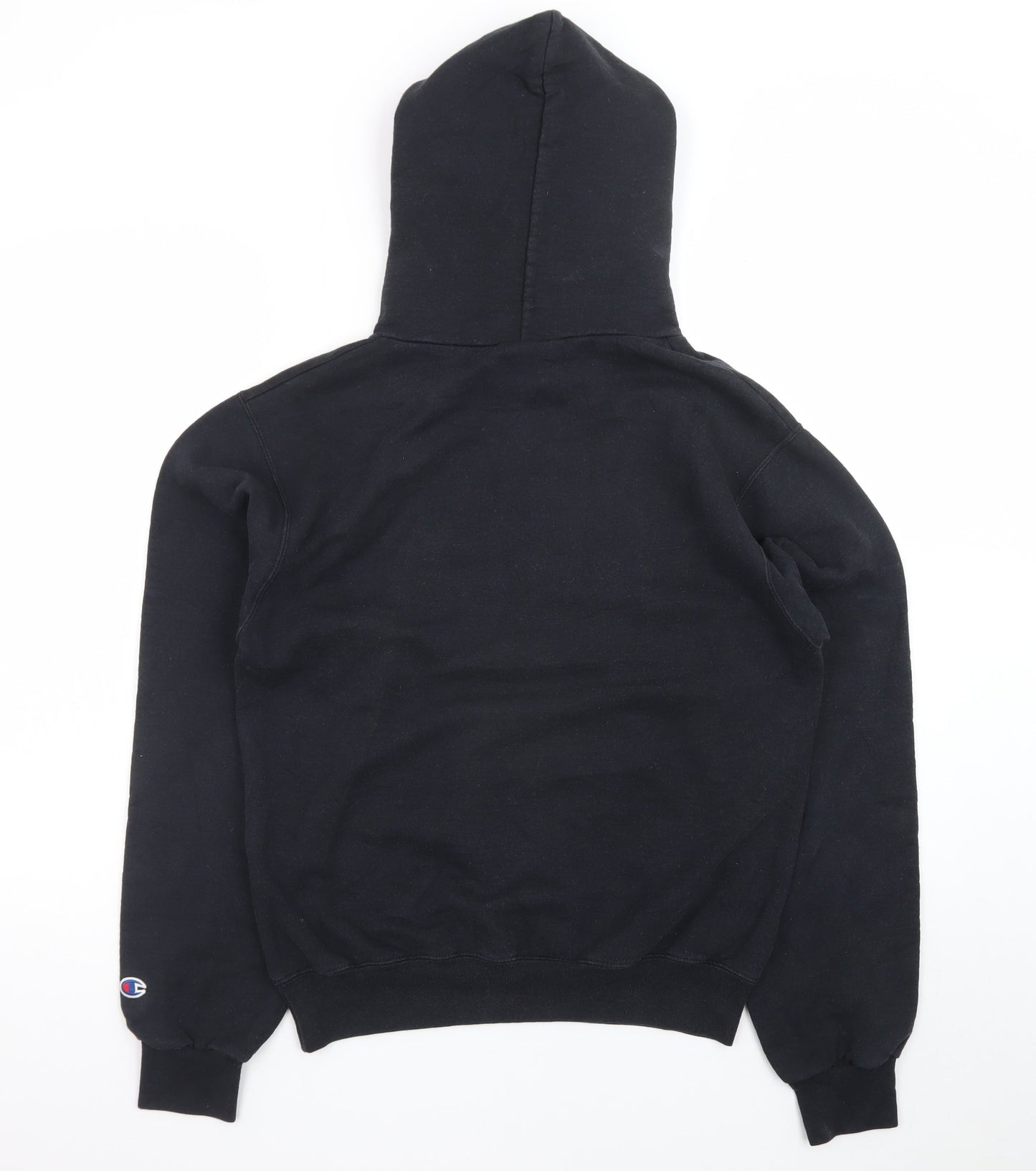 Champion Mens Black Small Pullover Hoodie NC State University Graphic