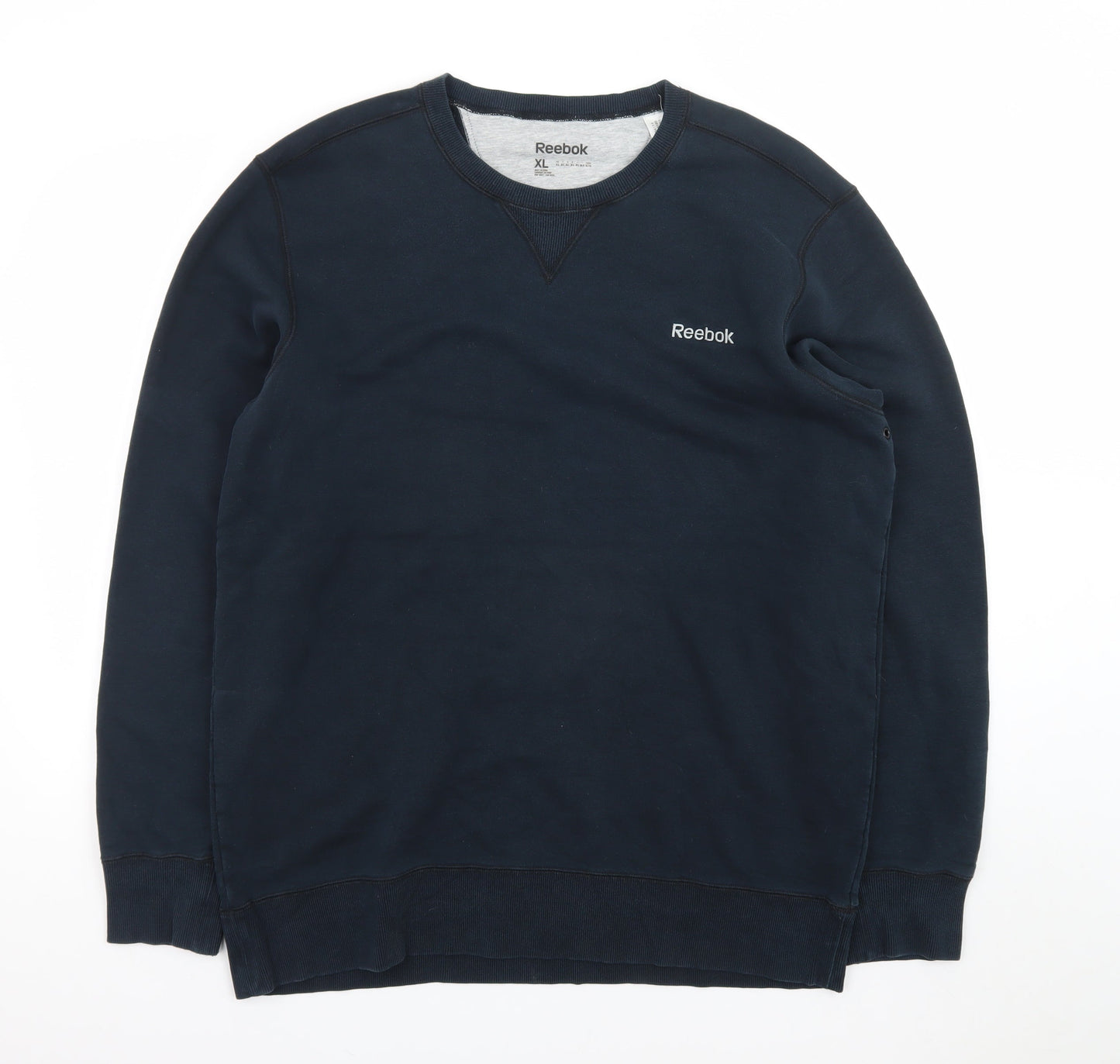 Reebok Men's Blue XL Crew Neck Pullover Sweatshirt