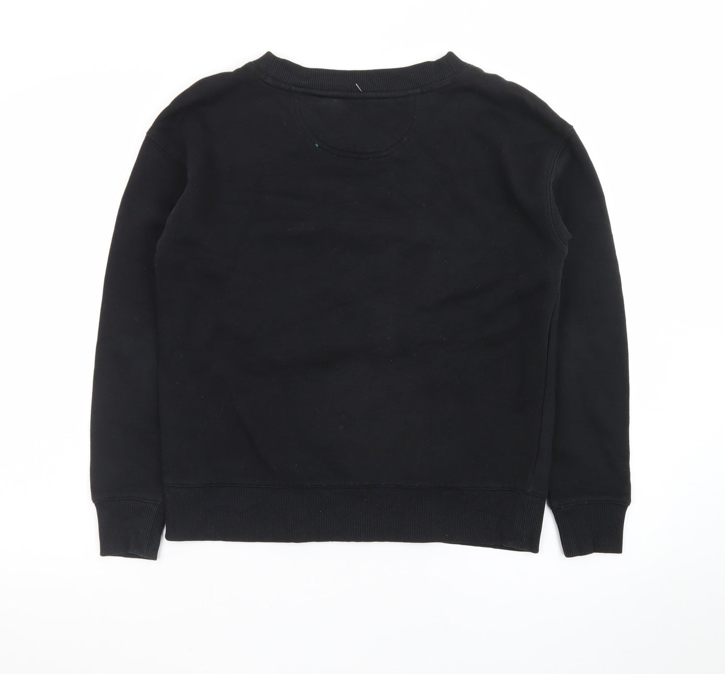 Calvin Klein Jeans Men’s Black Small Logo Pullover Sweatshirt