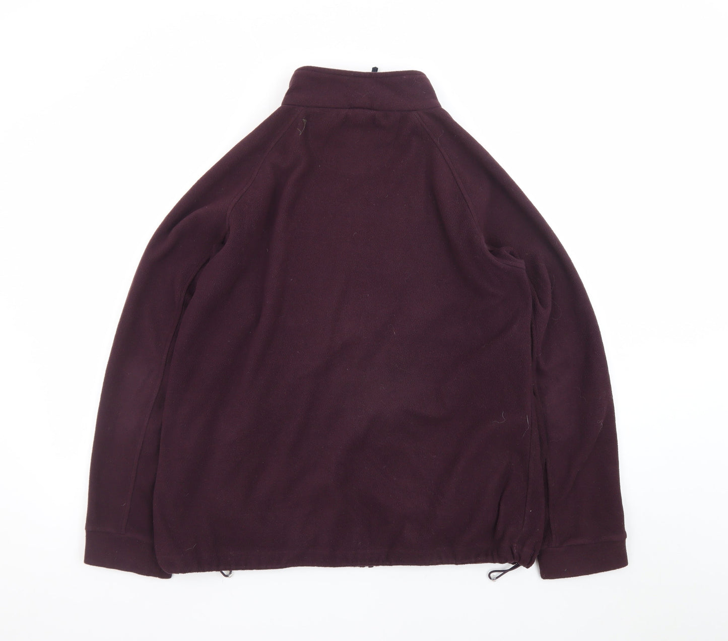 Regatta Women’s Purple Fleece Zip Jacket Size 16 Outdoor Full Zip