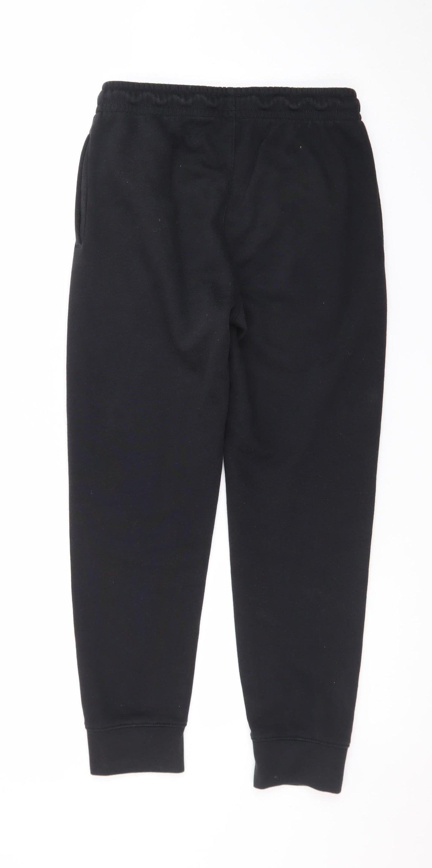 Jordan Boys Black Medium 10-12 Years Jogger Sweatpants with Logo