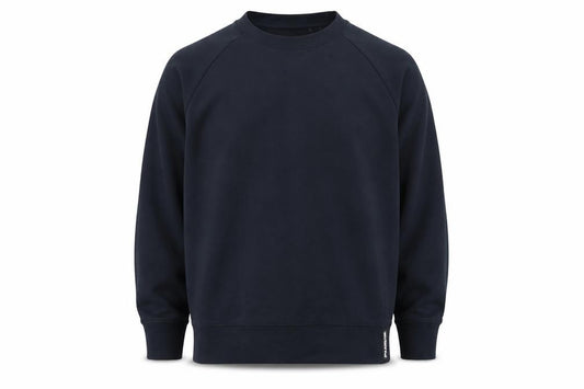 Superdry Men's Black Cotton Blend Pullover Sweatshirt Size L