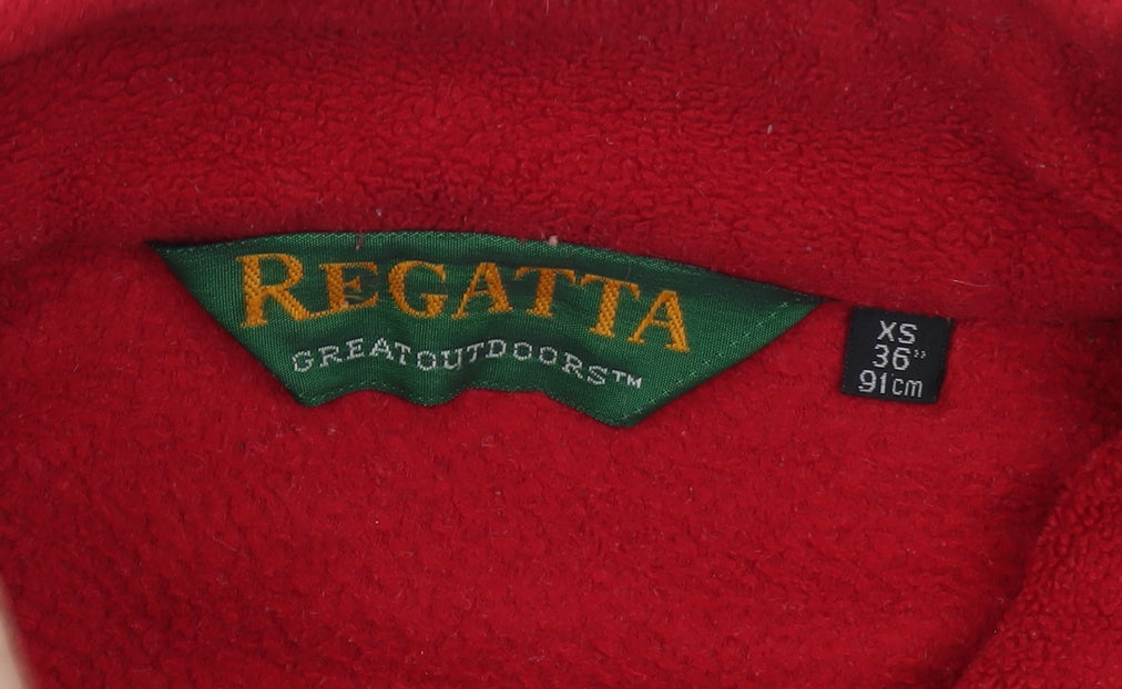 Regatta Men's Red XS Full Zip Fleece Outdoor Jacket