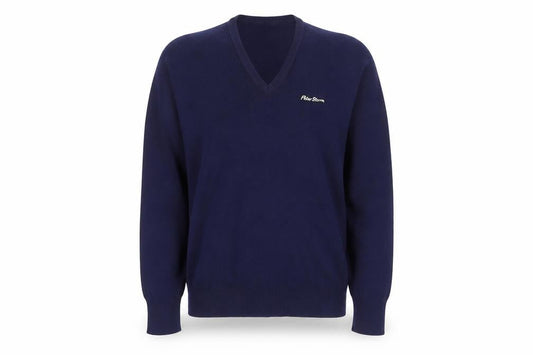 Peter Storm Men’s Blue Wool V-Neck Pullover Jumper M