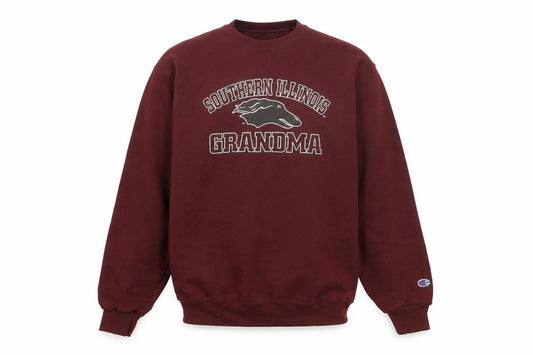 Champion Mens Red Pullover Sweatshirt L Graphic Print Crew Neck