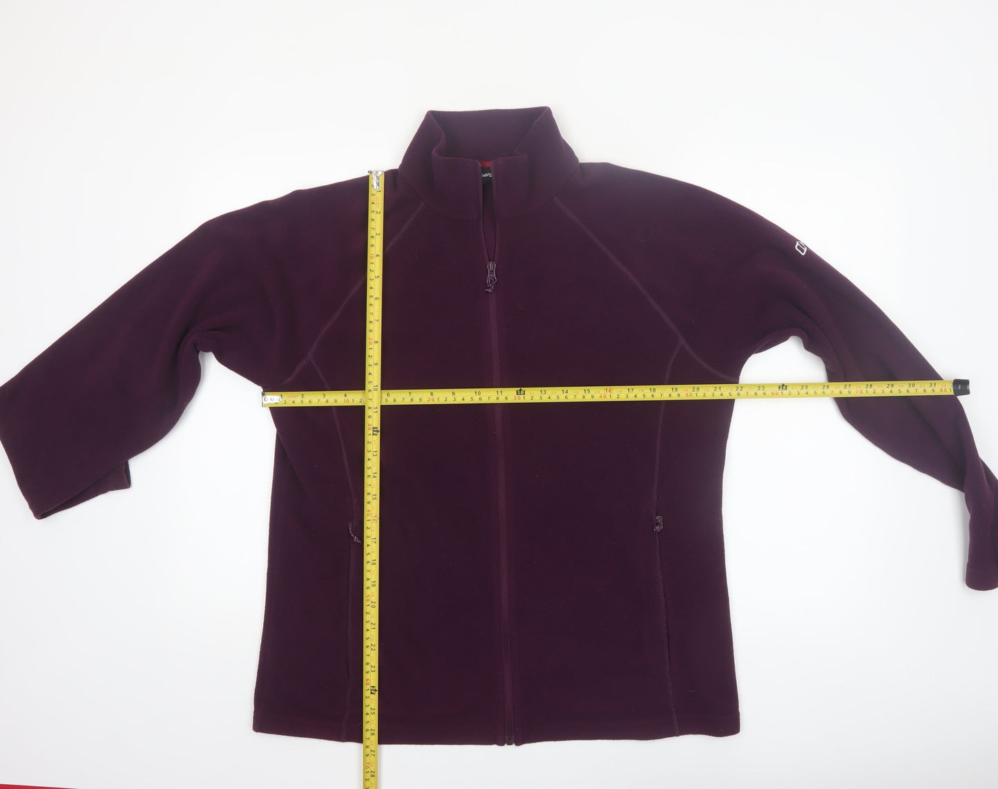 Berghaus Women's Purple Fleece Full Zip Jacket Size 18