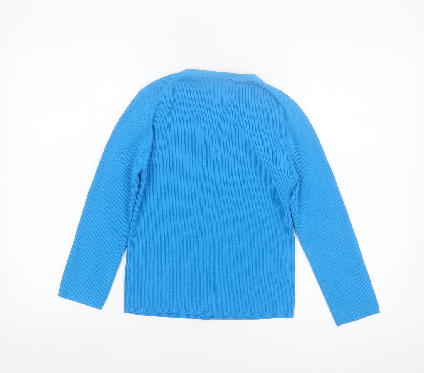 Karen Millen Women's Blue Slim Fit Knit Cardigan Size S